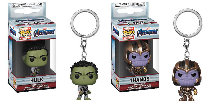 Llavero Funko Hulk llavero Funko Thanos Endgame