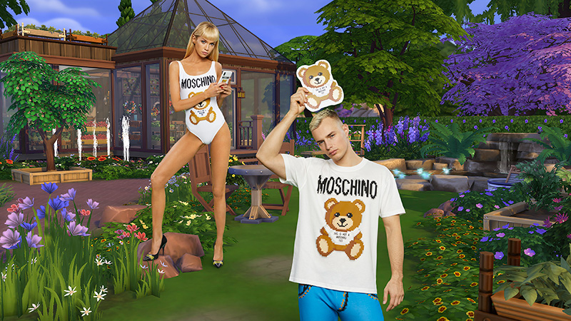 Moschino x Sims Freezer Bunny