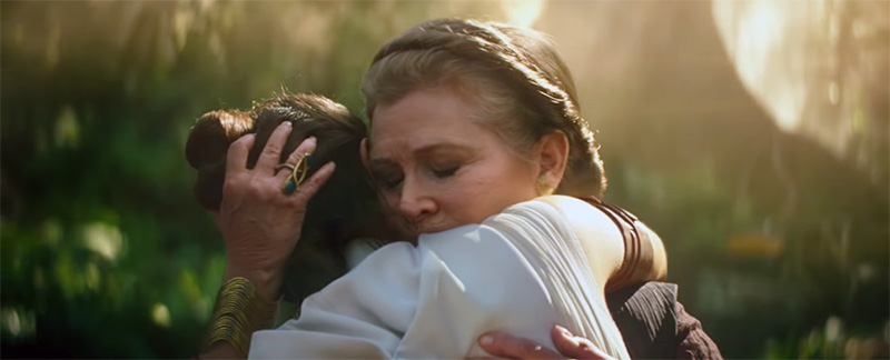 Star Wars: Episodio IX The Rise of Skywalker Leia