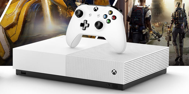 Precio en México de Xbox One S All-Digital Edition