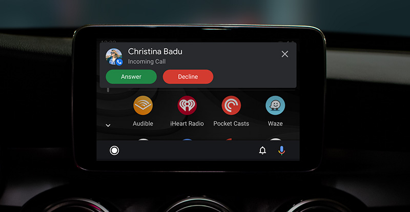 Android Auto interfaz 2019 llamadas
