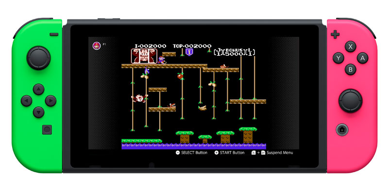 Donkey Kong Jr. y VS. Excitebike llegarán a Nintendo Switch Online