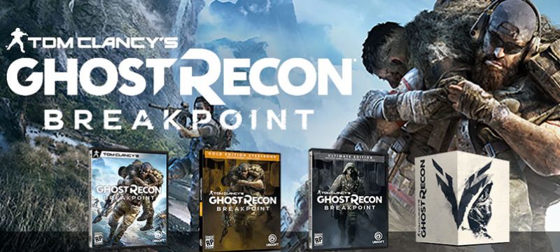 Ediciones de Tom Clancys Ghost Recon Breakpoint