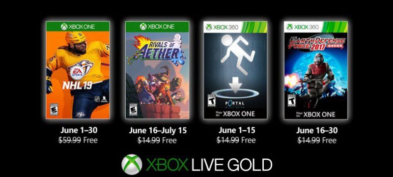 Games With Gold junio 2019