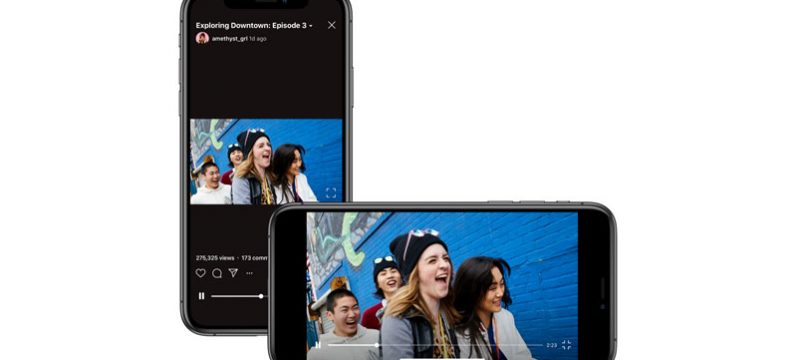 IGTV horizontal Android