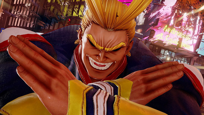 Jump Force nuevo peleadores MHA