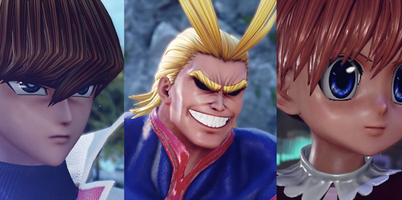 Los tres nuevos peleadores que se suman a Jump Force