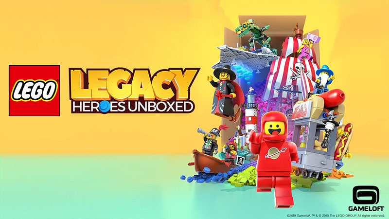 LEGO Legacy Heroes Unboxed anuncio