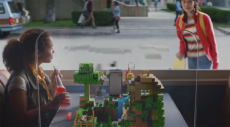 Minecraft Earth maqueta