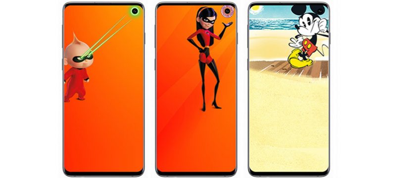 Nuevos Wallpapers Galaxy S10 Disney Pixar