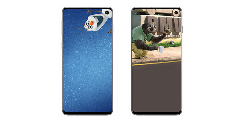 Nuevos Wallpapers Galaxy S10e Disney Pixar