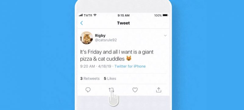 Retuits gif video fotos