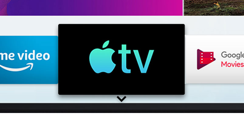 Televisores inteligentes Samsung Apple TV