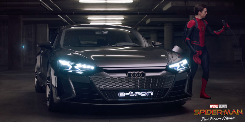 Audi e-tron proyecto Peter Parker
