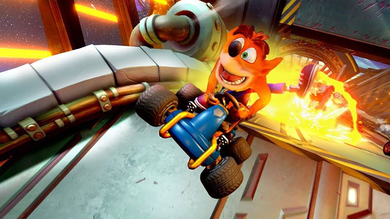 Crash Team Racing Nitro Fueled lanzamiento Crash