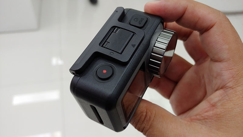 DJI Osmo Action primer contacto encendido