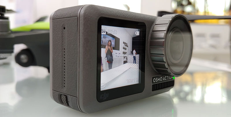 DJI Osmo Action primer contacto frente