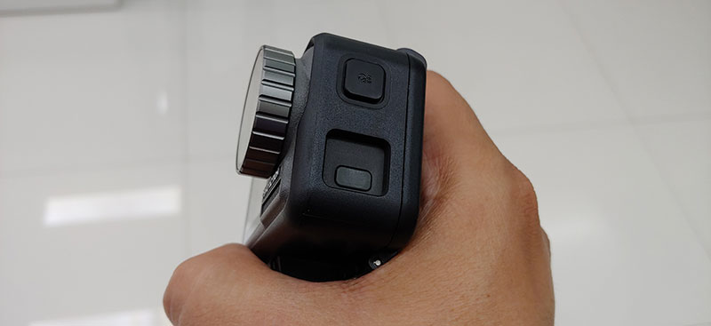 DJI Osmo Action primer contacto usb