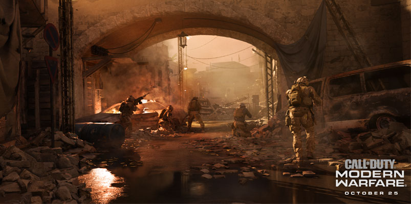 DirectX Raytracing estará presente en Call of Duty: Modern Warfare