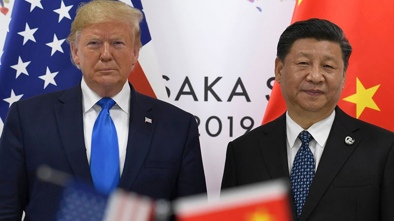 Donald Trump Wang Xiaolong G20 Huawei