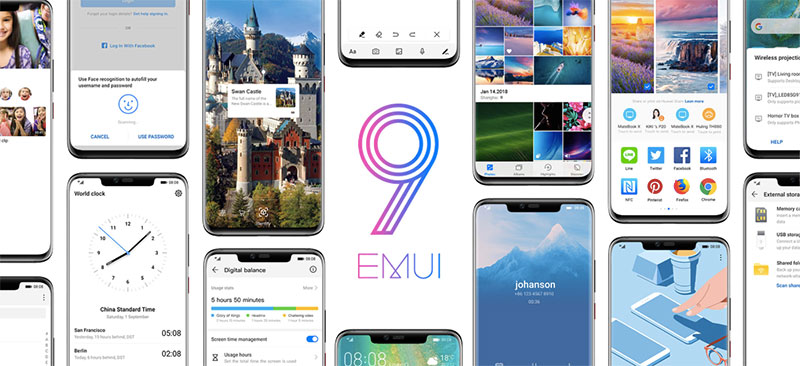 EMUI 9 smartphones compatibles Mexico