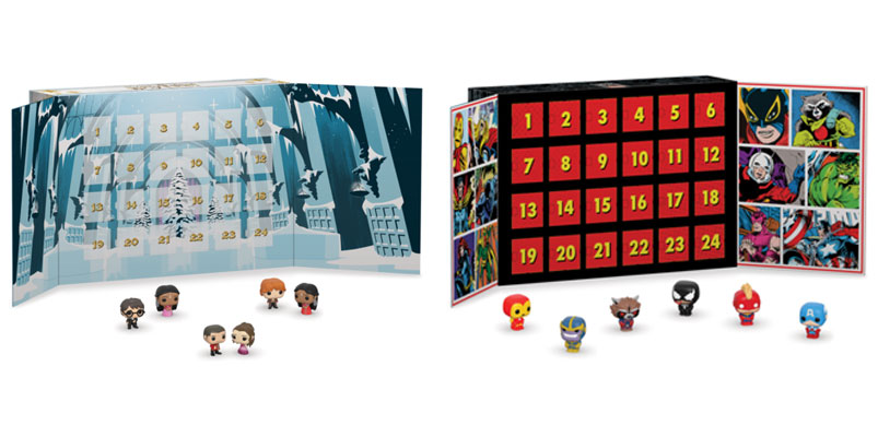 Calendario de adviento 2019 de Harry Potter y Marvel cortesía de Funko