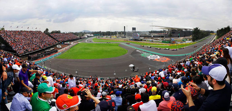 La nueva Grada 3A para el Formula 1 Gran Premio de México 2019