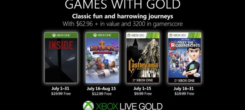 Games with Gold julio 2019