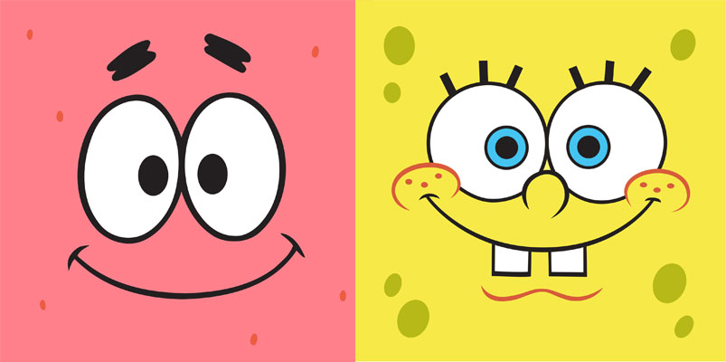 Amarillo Bob Esponja y Rosado Patricio Estrella, nuevos colores de Pantone