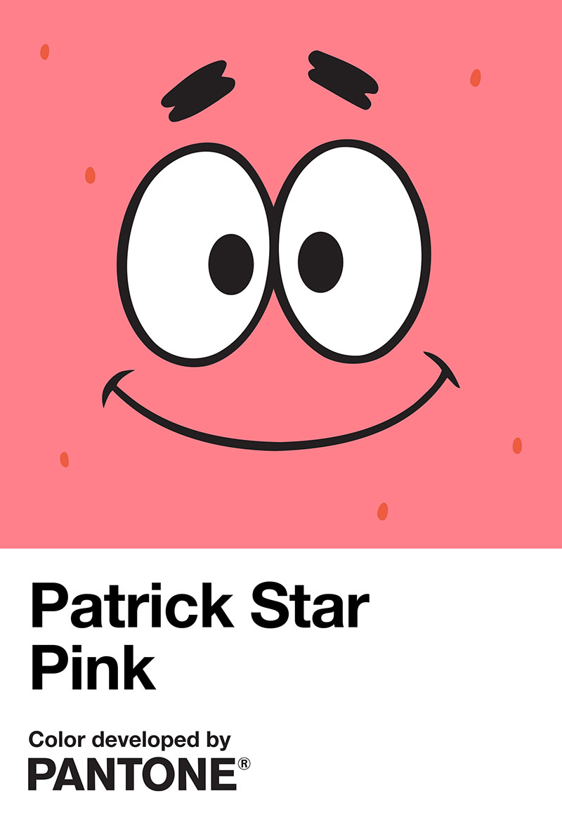 Rosado Patricio Estrella Pantone