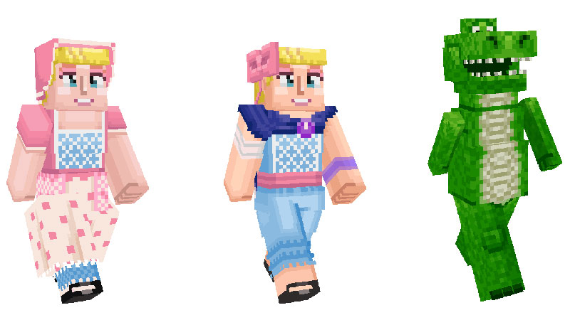 Toy Story 4 Minecraft personajes 2