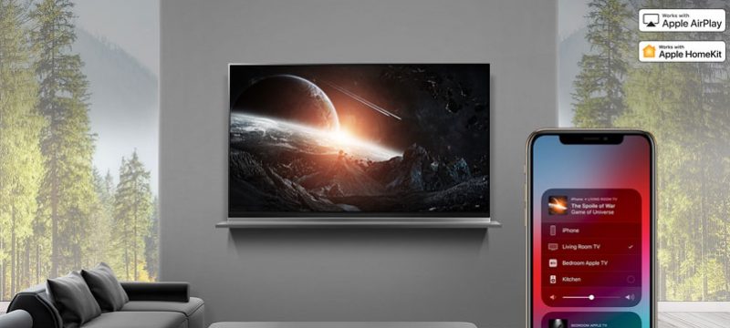 Apple AirPlay 2 LG TV AI ThinQ 2019
