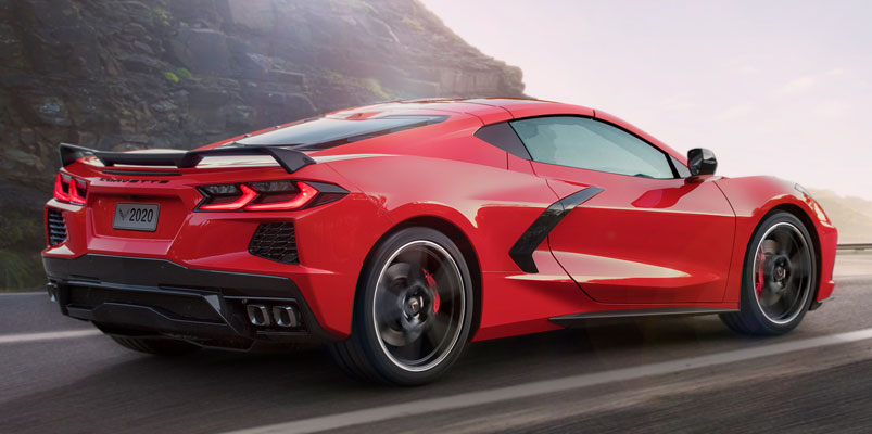 Corvette Stingray 2020 costado