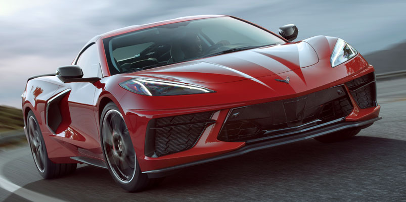 Stingray 2020 con motor central es el Corvette más rápido y potente