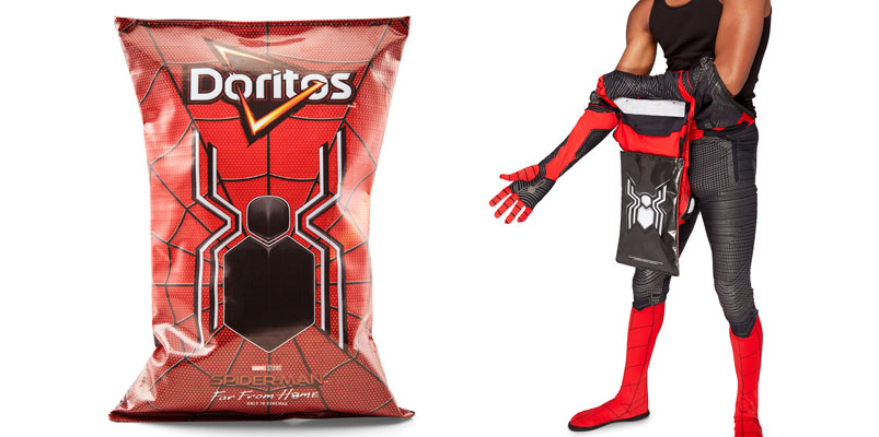Doritos replica oficial traje Spider Man