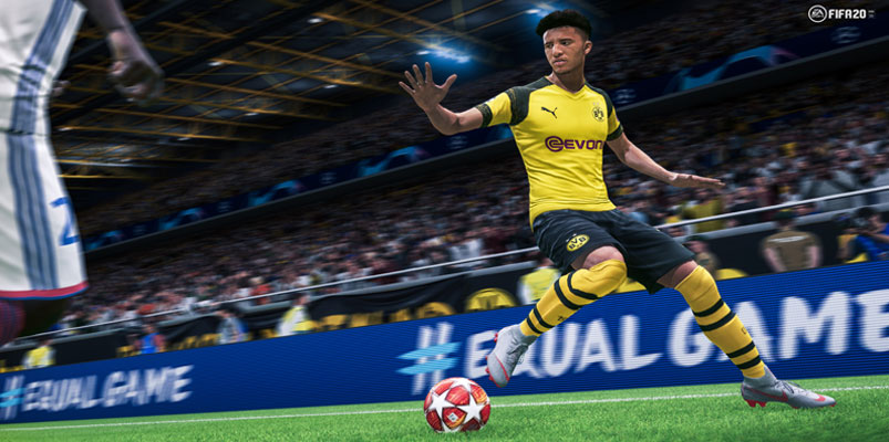 FIFA 20 gameplay video