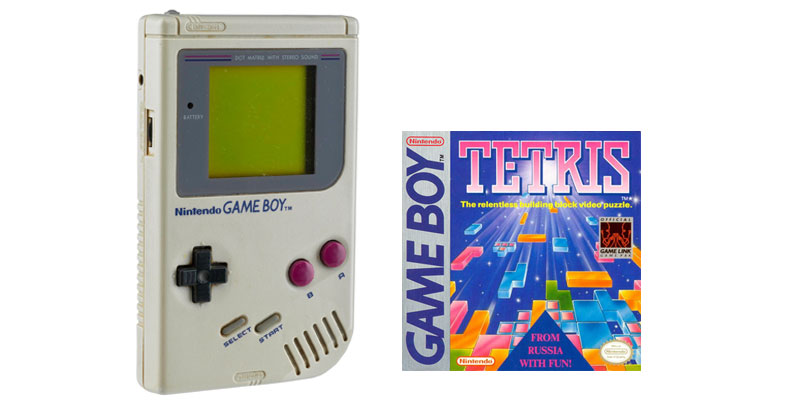 Nintendo Game Boy 30 aniversario Tetris