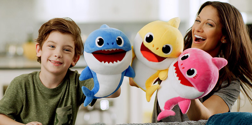 Baby Shark Fingerlings y Pinkfong Baby Shark Puppets de WowWee