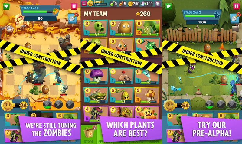 Plants vs Zombies 3 pre-alpha avance
