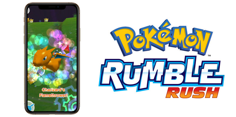 Pokémon Rumble Rush ya está disponible para iPhone e iPad