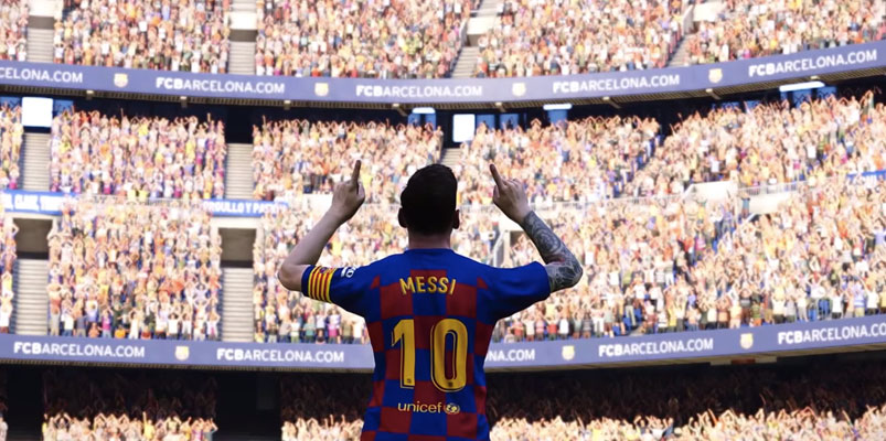 Messi, Gnabry, Pjanić y McTominay en la portada de eFootball PES 2020