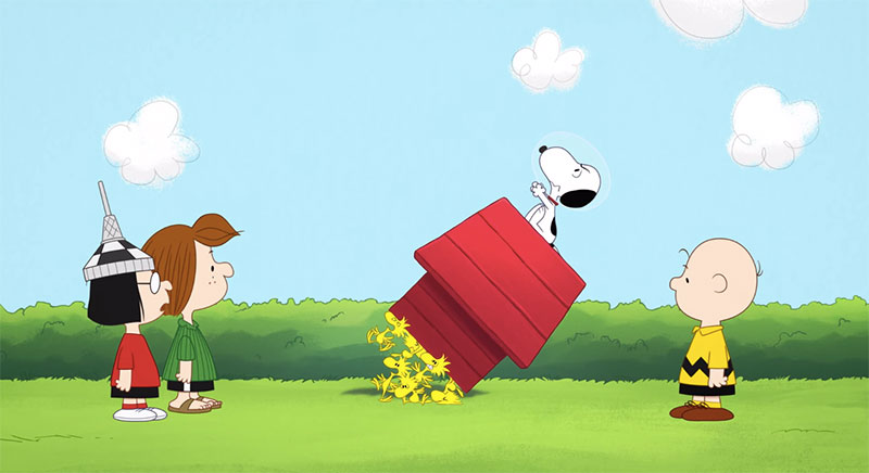 Snoopy in Space, la serie animada de Peanuts para Apple TV+