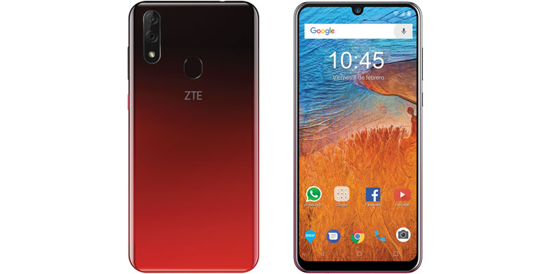 ZTE Blade V10 en rojo gradiente llega a Telcel, acá su precio