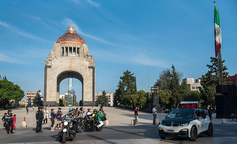 BMW i3s Maraton de la CDMX Telcel 2019