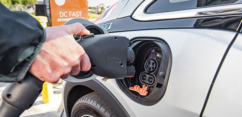 Chevrolet Bolt EV cargador