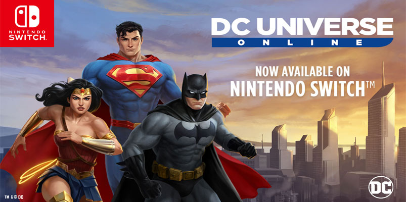 DC Universe Online ya lo puedes jugar en todas partes con tu Switch