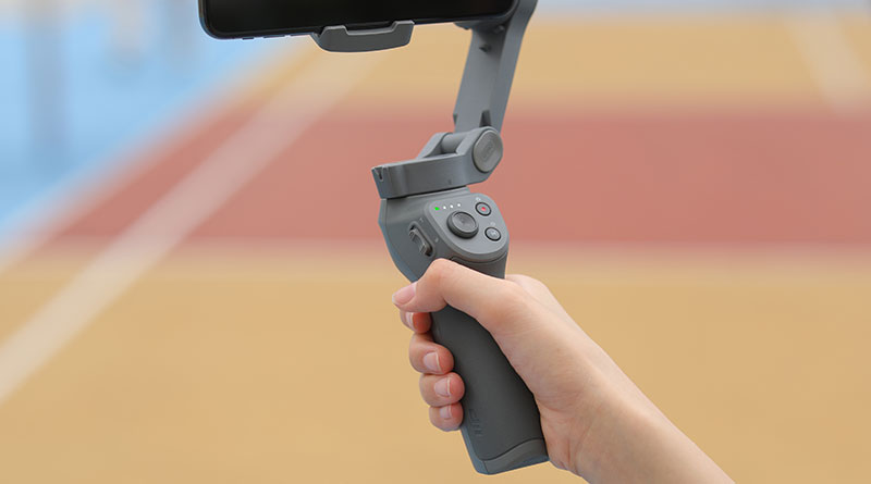 DJI Osmo Mobile 3 plegable controles