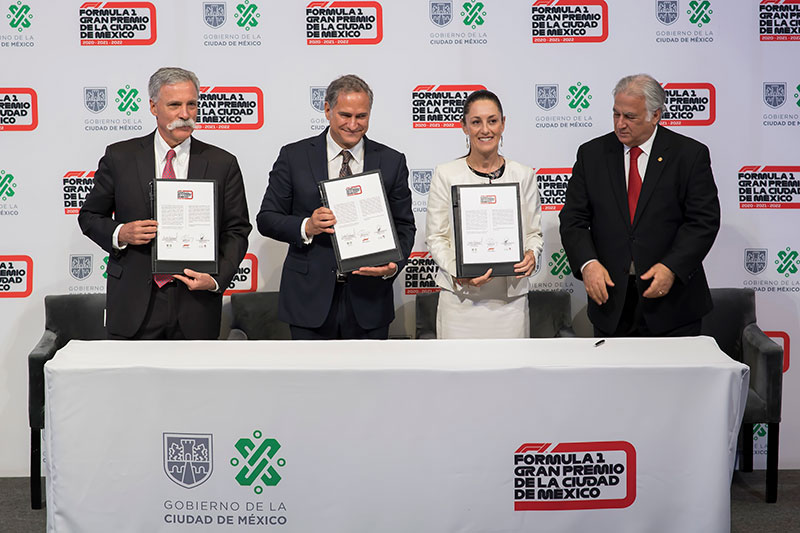 Formula 1 GP Mexico 2022 Firma