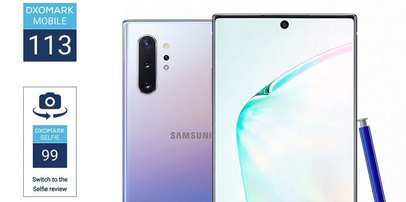 Galaxy Note 10+ 5G con la mejor cámara para un smartphone