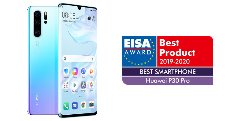 Huawei P30 Pro nombrado como el Mejor Smartphone 2019-2020